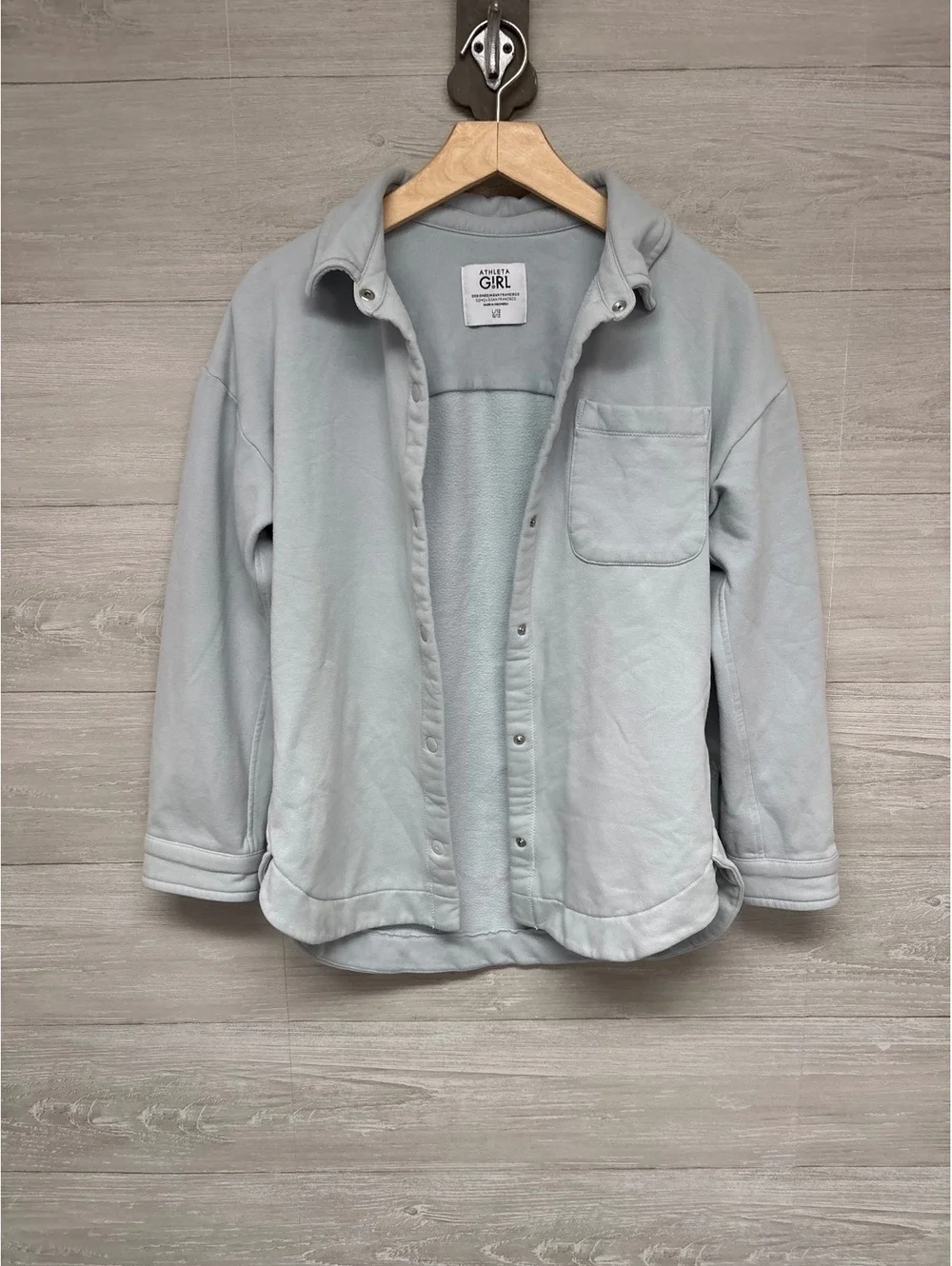 * | Athleta | GIRL fleece jacket. Size L (12).